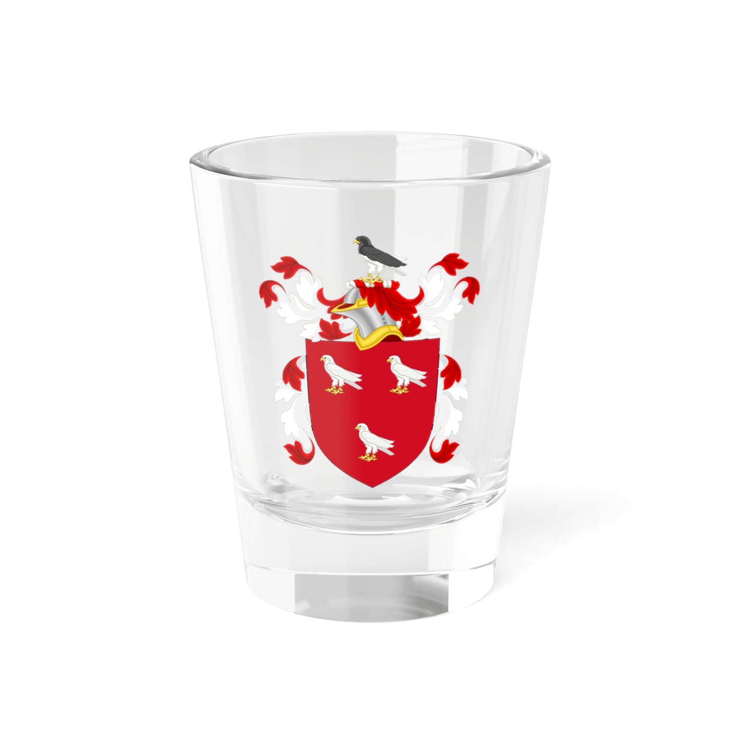 Coat of Arms of Humphrey Atherton (United States) (Coat of Arms) Shot Glass 1.5oz