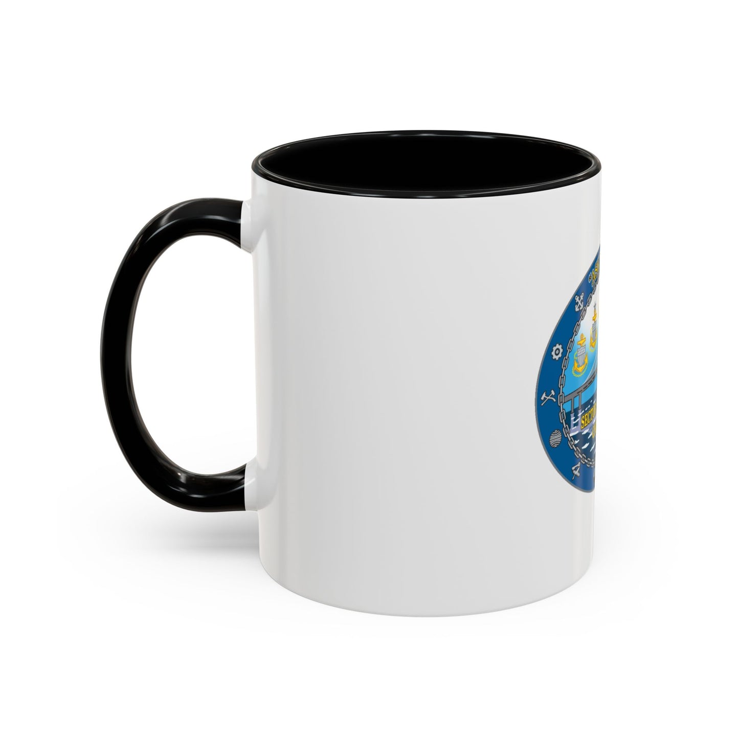 USCGS San Francisco Ask The Chief (U.S. Coast Guard) Accent Coffee Mug