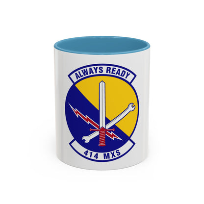 414th Maintenance Squadron (U.S. Air Force) Accent Coffee Mug