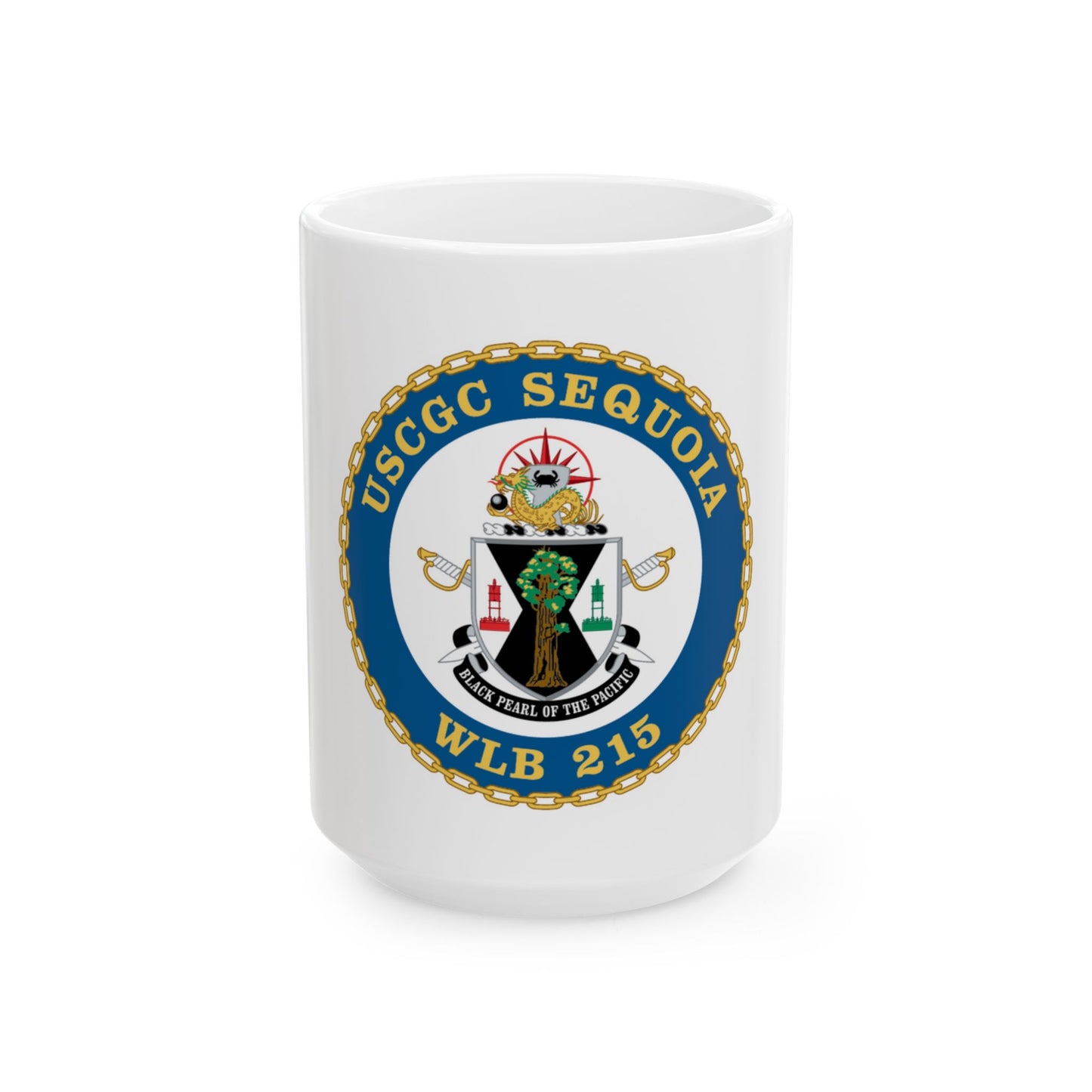 USCGC Sequoia WLB 215 (U.S. Coast Guard) White Coffee Mug
