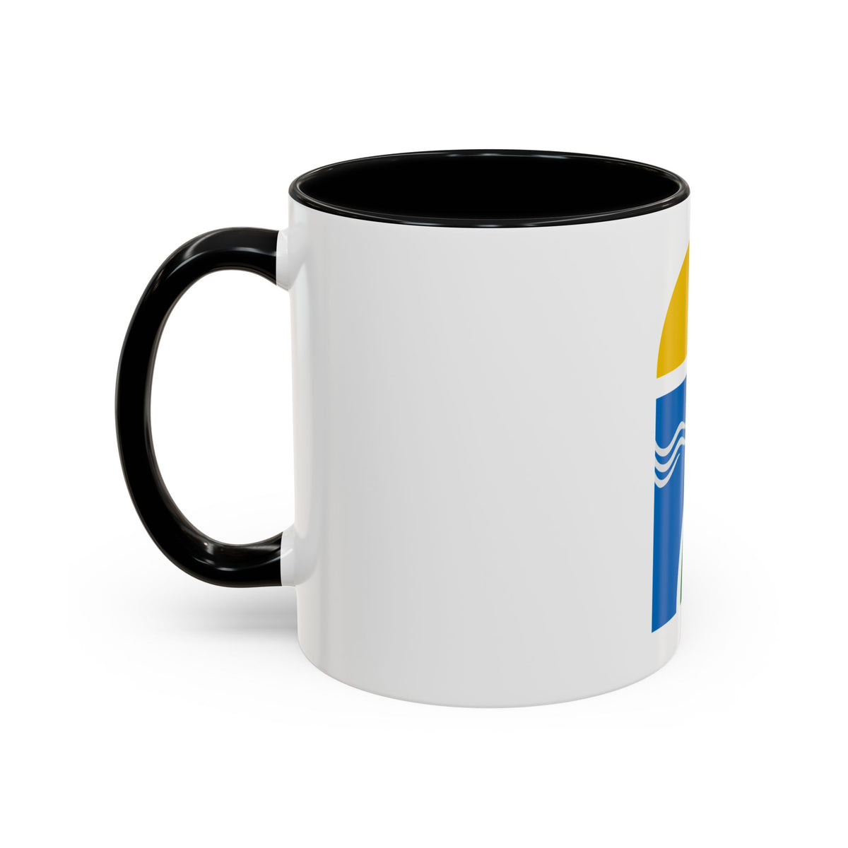 Coat of arms of Canelones Department - Accent Coffee Mug