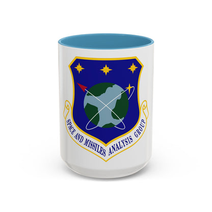 Space and Missiles Analysis Group (U.S. Air Force) Accent Coffee Mug