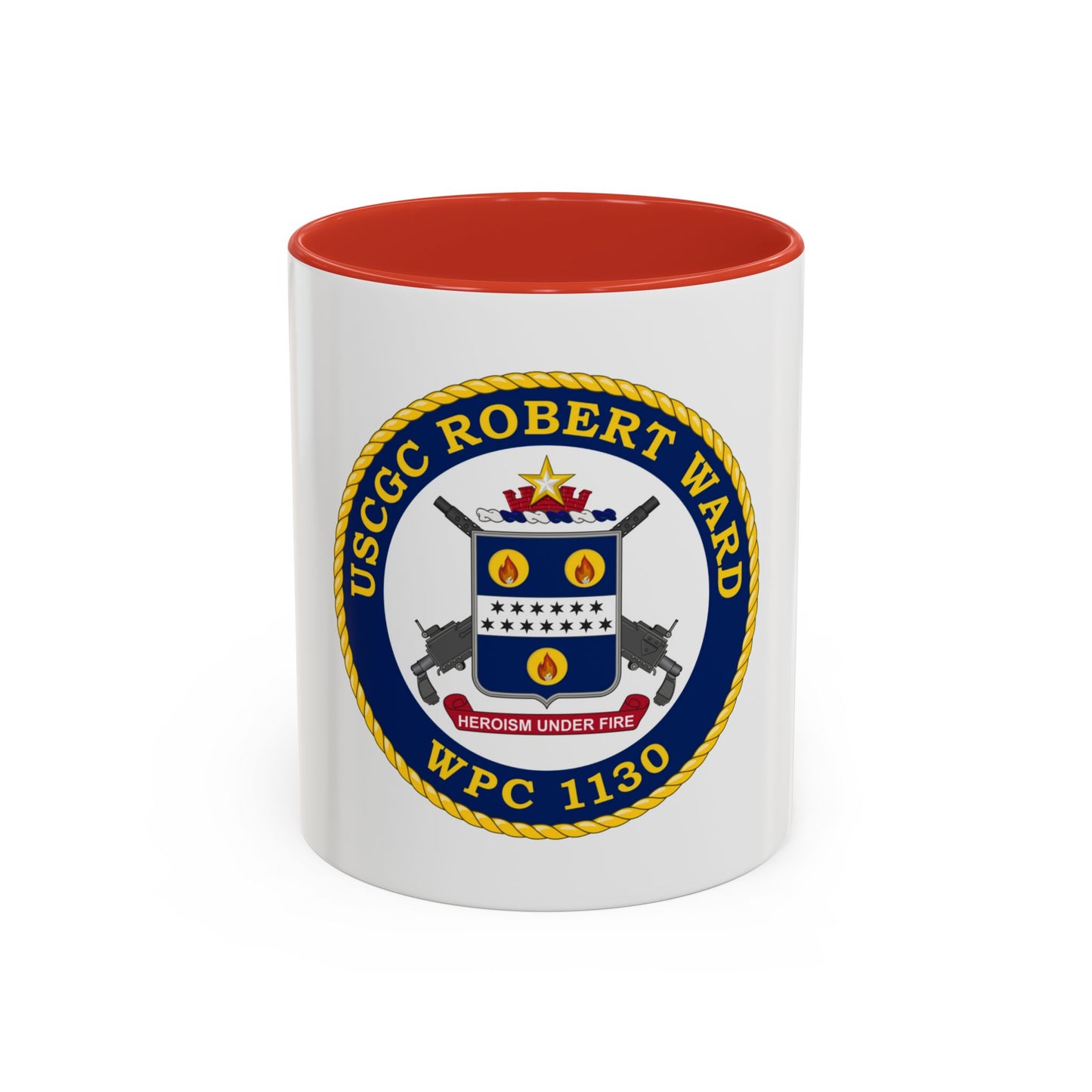 USCGC Robert Ward WPC 1130 (U.S. Coast Guard) Accent Coffee Mug