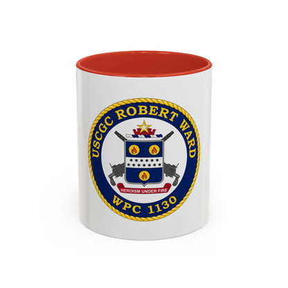 USCGC Robert Ward WPC 1130 (U.S. Coast Guard) Accent Coffee Mug
