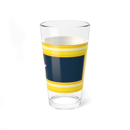 Army USA OF 06 (United States) (Military Rank) Pint Glass 16oz