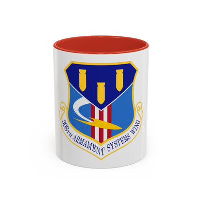 308th Armament Systems Wing (U.S. Air Force) Accent Coffee Mug