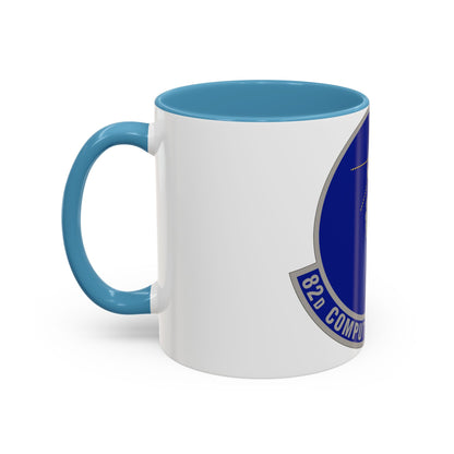 82d Computer Systems Squadron (U.S. Air Force) Accent Coffee Mug