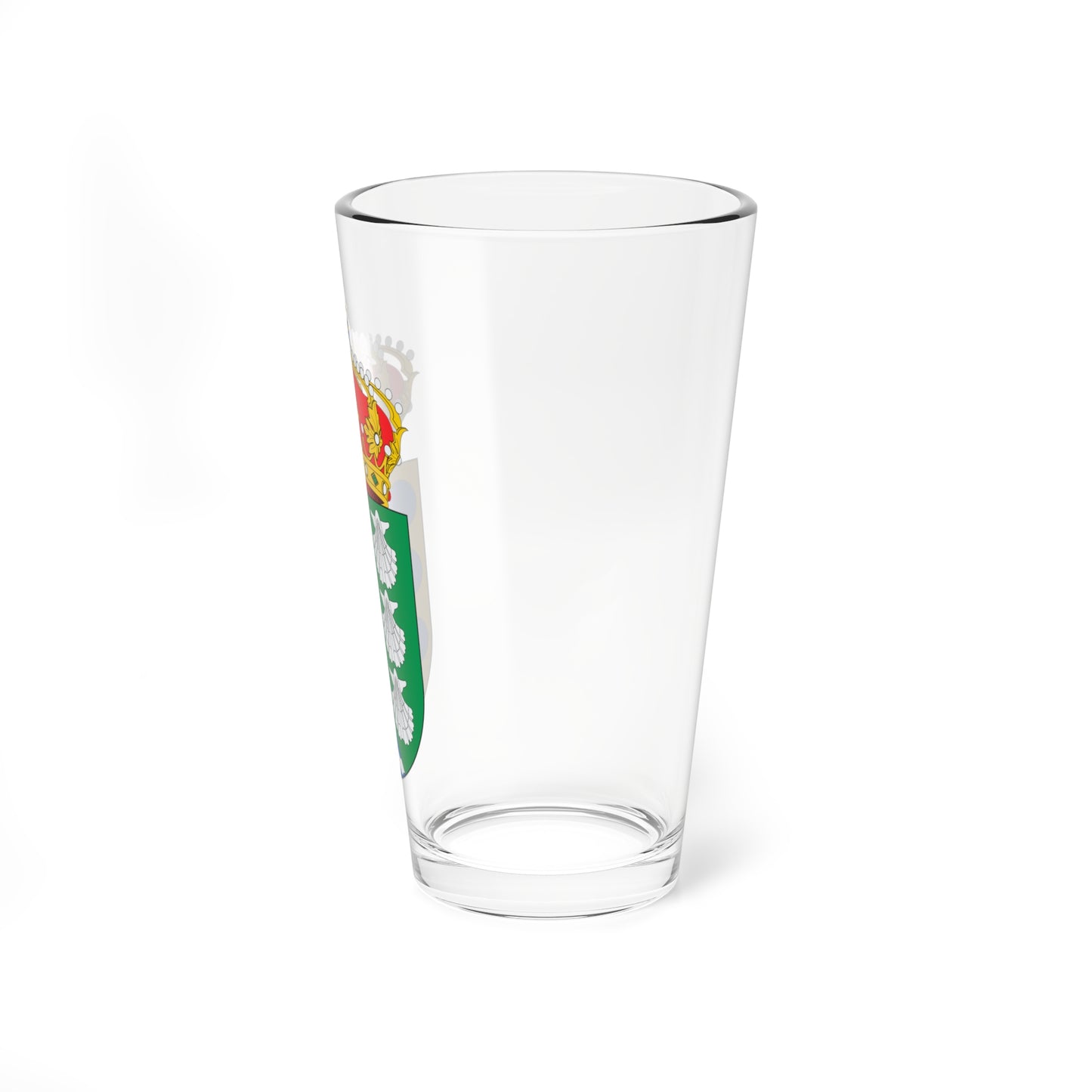 Escudo de Aldeadávila de la Ribera (Spain) (Coat of Arms) Pint Glass 16oz