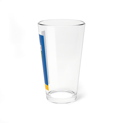Flag of Zalameggyes (Hungary) Pint Glass 16oz