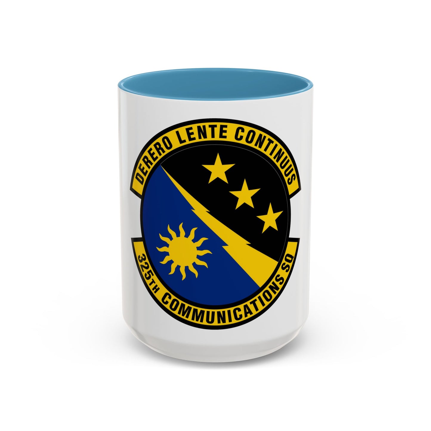 325 Communications Squadron ACC (U.S. Air Force) Accent Coffee Mug