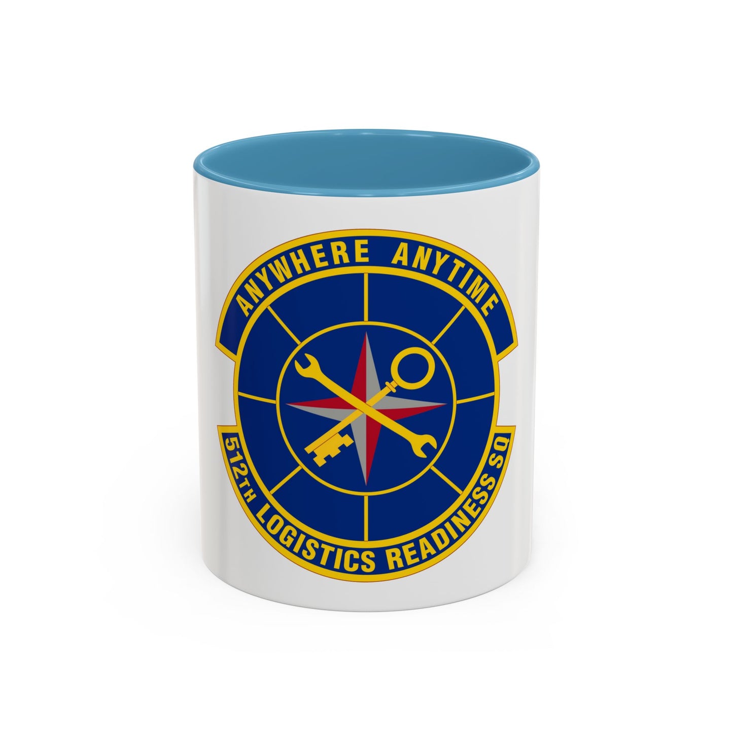 512 Logistics Readiness Squadron AFRC (U.S. Air Force) Accent Coffee Mug