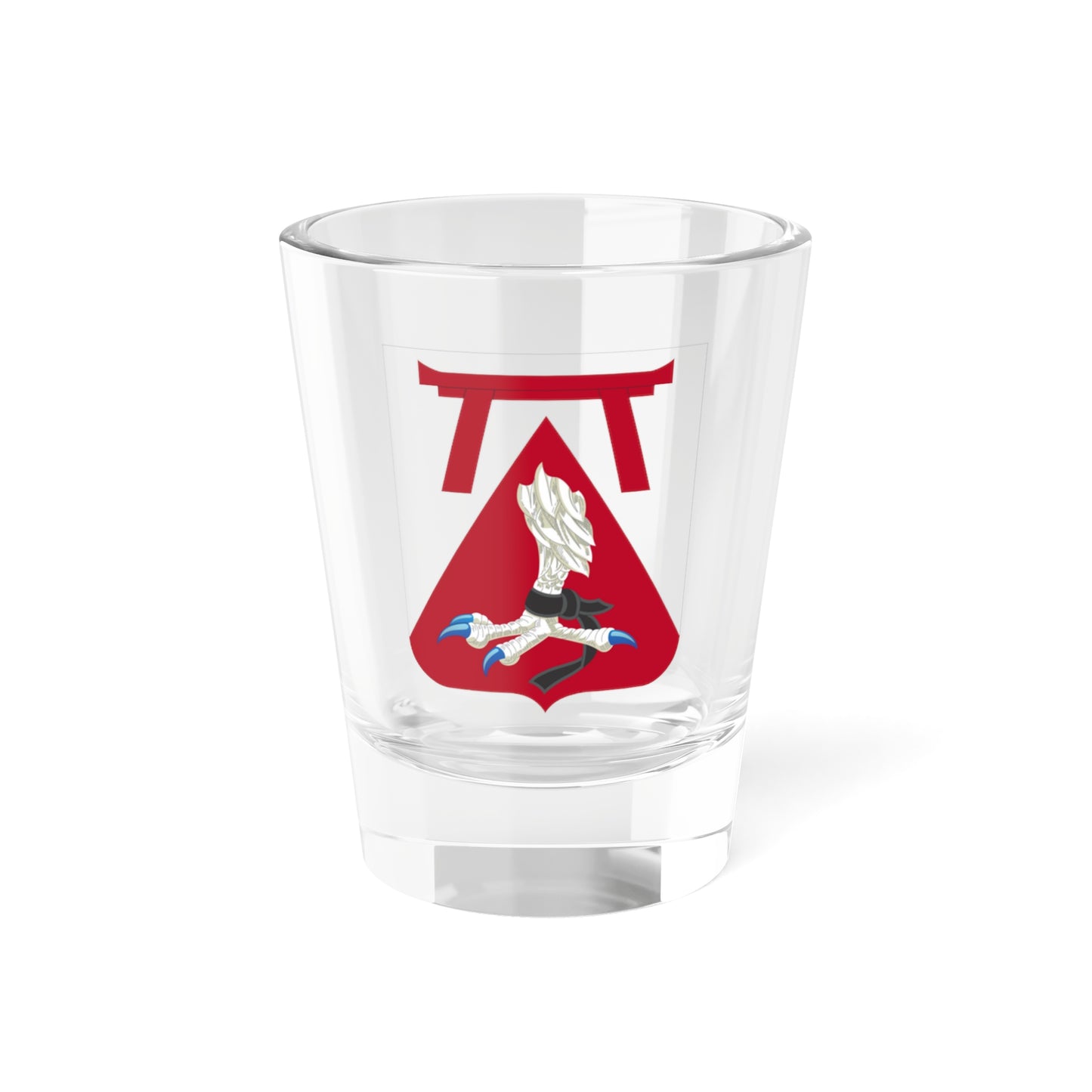 69 Engineer Battalion 2 (U.S. Army) Shot Glass 1.5oz