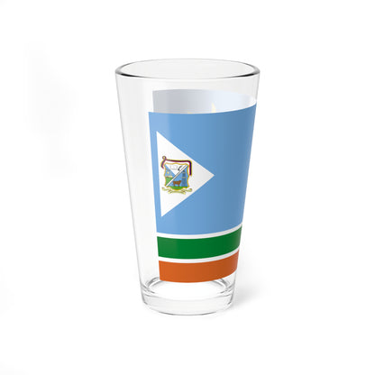 Bandera Municipio Guanipa (Venezuela) Pint Glass 16oz