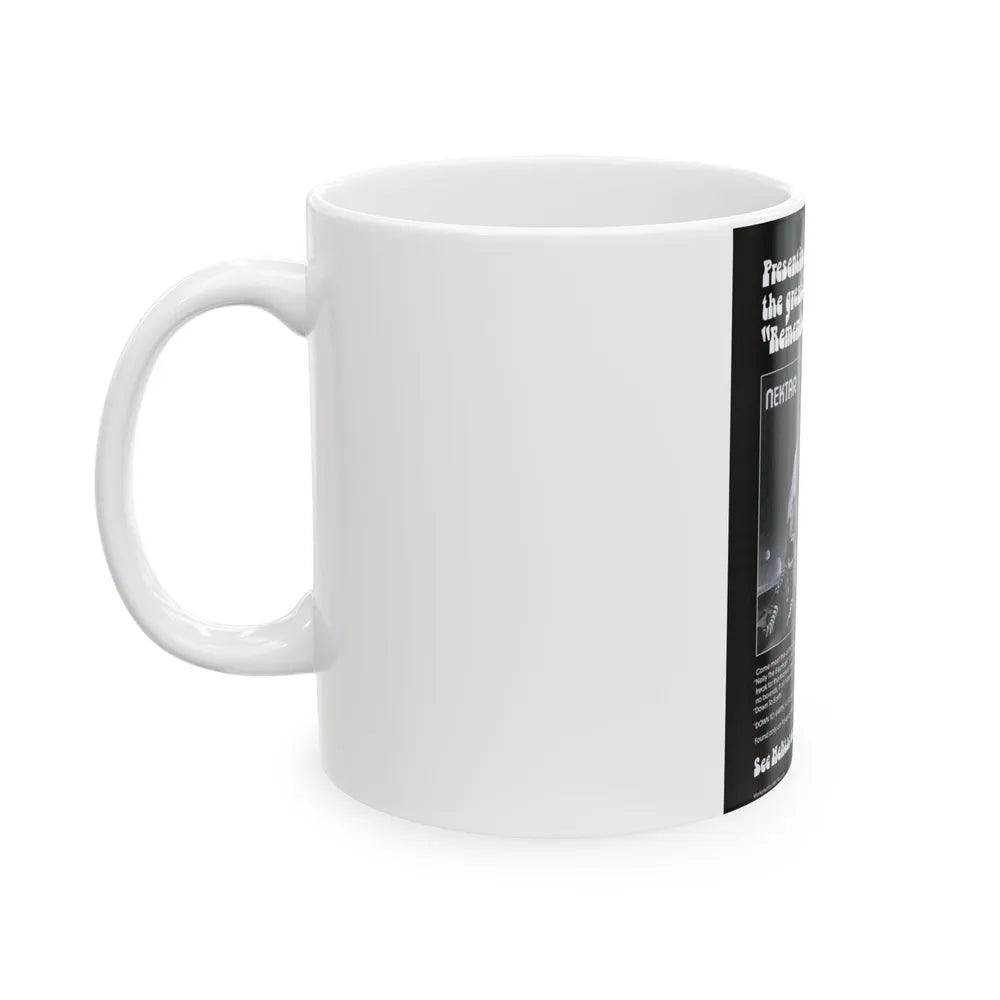 Nektar 1975 (Music Poster) White Coffee Mug-Go Mug Yourself