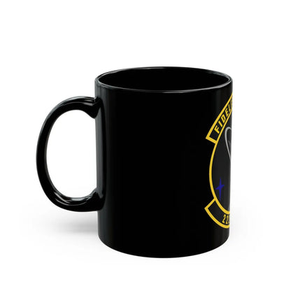 222d Command & Control Squadron (U.S. Air Force) Black Coffee Mug-Go Mug Yourself