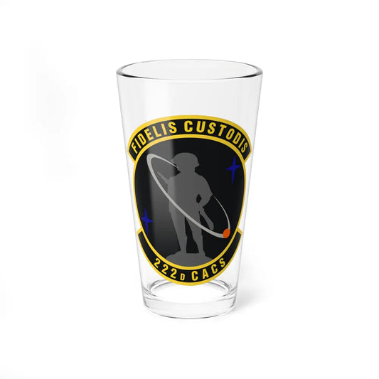 222d Command & Control Squadron (U.S. Air Force) Pint Glass 16oz-16oz-Go Mug Yourself