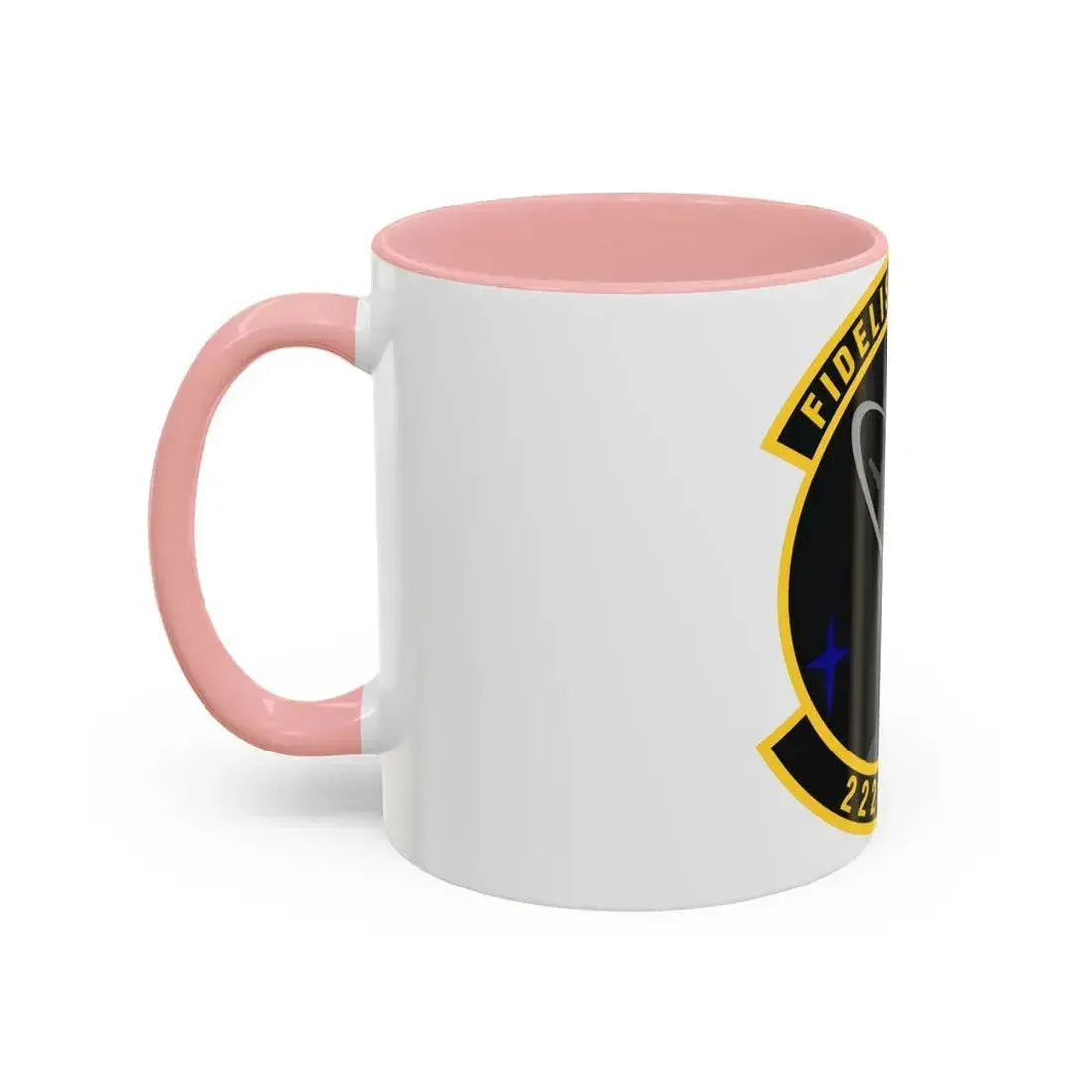 222d Command & Control Squadron (U.S. Air Force) Accent Coffee Mug - Go Mug Yourself