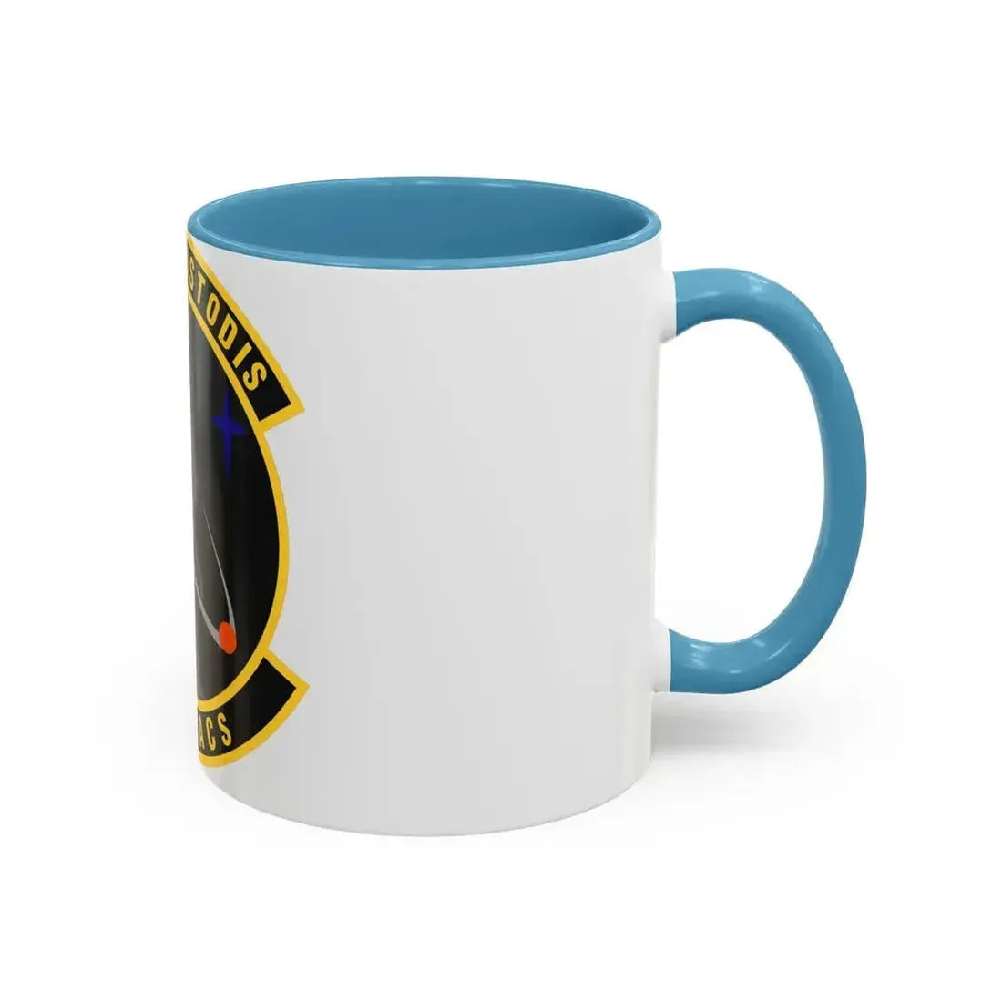222d Command & Control Squadron (U.S. Air Force) Accent Coffee Mug - Go Mug Yourself