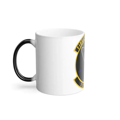 222d Command & Control Squadron (U.S. Air Force) Color Changing Mug - Go Mug Yourself