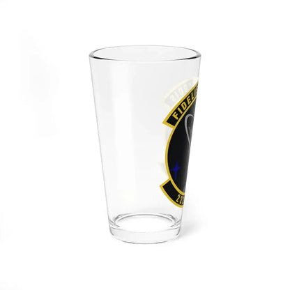 222d Command & Control Squadron (U.S. Air Force) Pint Glass 16oz - Go Mug Yourself