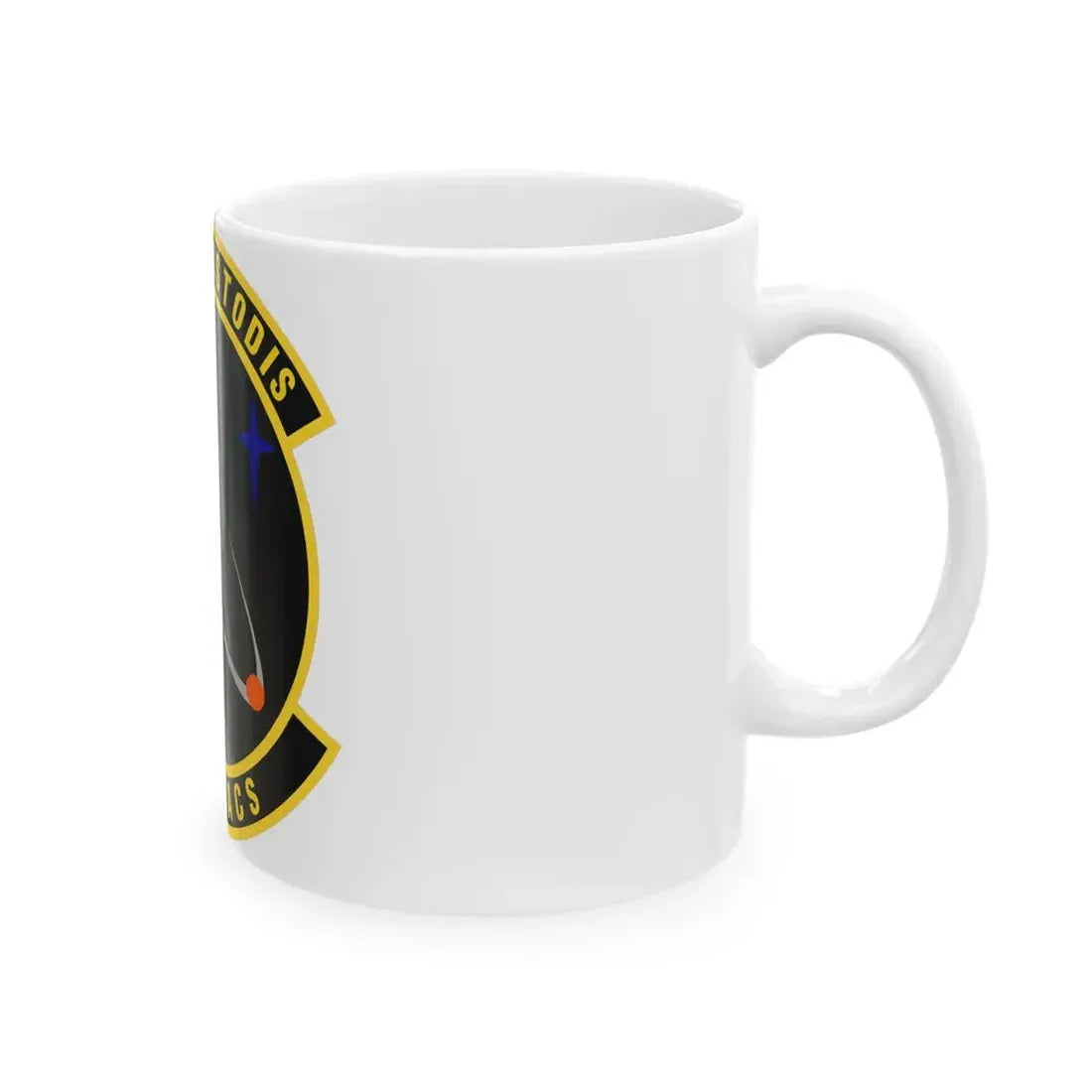 222d Command & Control Squadron (U.S. Air Force) White Coffee Mug - Go Mug Yourself
