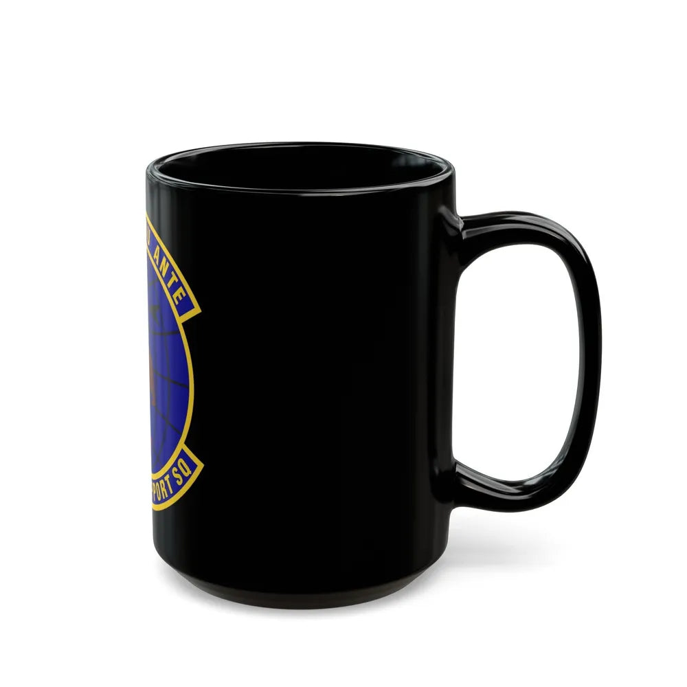 222d Operations Support Squadron (U.S. Air Force) Black Coffee Mug-Go Mug Yourself