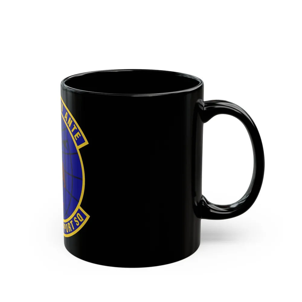 222d Operations Support Squadron (U.S. Air Force) Black Coffee Mug-Go Mug Yourself