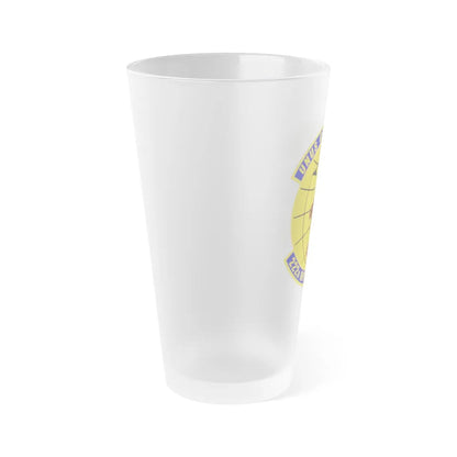 222d Operations Support Squadron (U.S. Air Force) Frosted Pint Glass 16oz-Go Mug Yourself