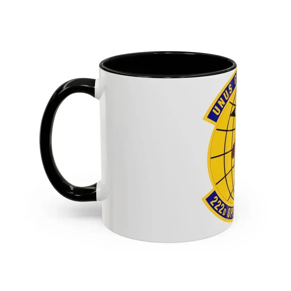 222d Operations Support Squadron (U.S. Air Force) Accent Coffee Mug - Go Mug Yourself