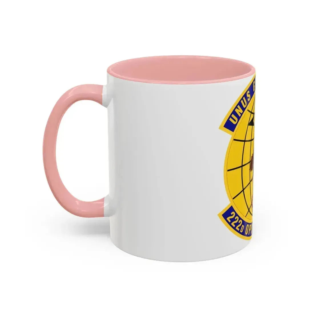 222d Operations Support Squadron (U.S. Air Force) Accent Coffee Mug - Go Mug Yourself