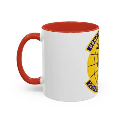 222d Operations Support Squadron (U.S. Air Force) Accent Coffee Mug - Go Mug Yourself