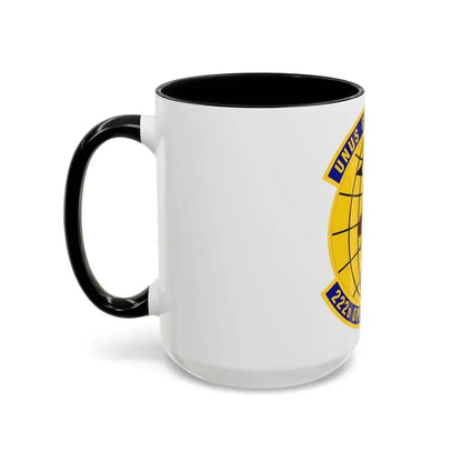 222d Operations Support Squadron (U.S. Air Force) Accent Coffee Mug - Go Mug Yourself