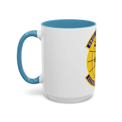 222d Operations Support Squadron (U.S. Air Force) Accent Coffee Mug - Go Mug Yourself