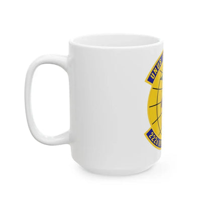 222d Operations Support Squadron (U.S. Air Force) White Coffee Mug - Go Mug Yourself