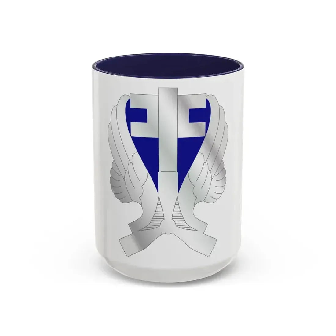 223 Aviation Regiment (U.S. Army) Accent Coffee Mug 15oz Navy - Go Mug Yourself