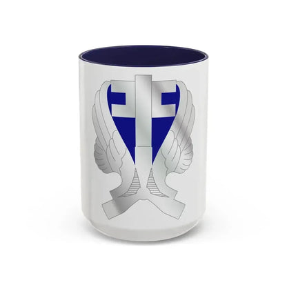 223 Aviation Regiment (U.S. Army) Accent Coffee Mug 15oz Navy - Go Mug Yourself