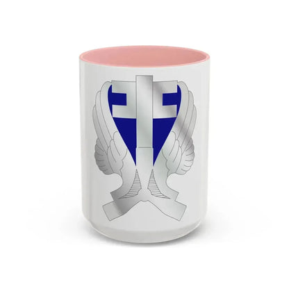 223 Aviation Regiment (U.S. Army) Accent Coffee Mug 15oz Pink - Go Mug Yourself