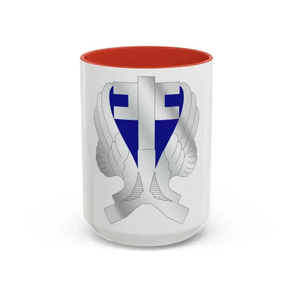 223 Aviation Regiment (U.S. Army) Accent Coffee Mug 15oz Red - Go Mug Yourself