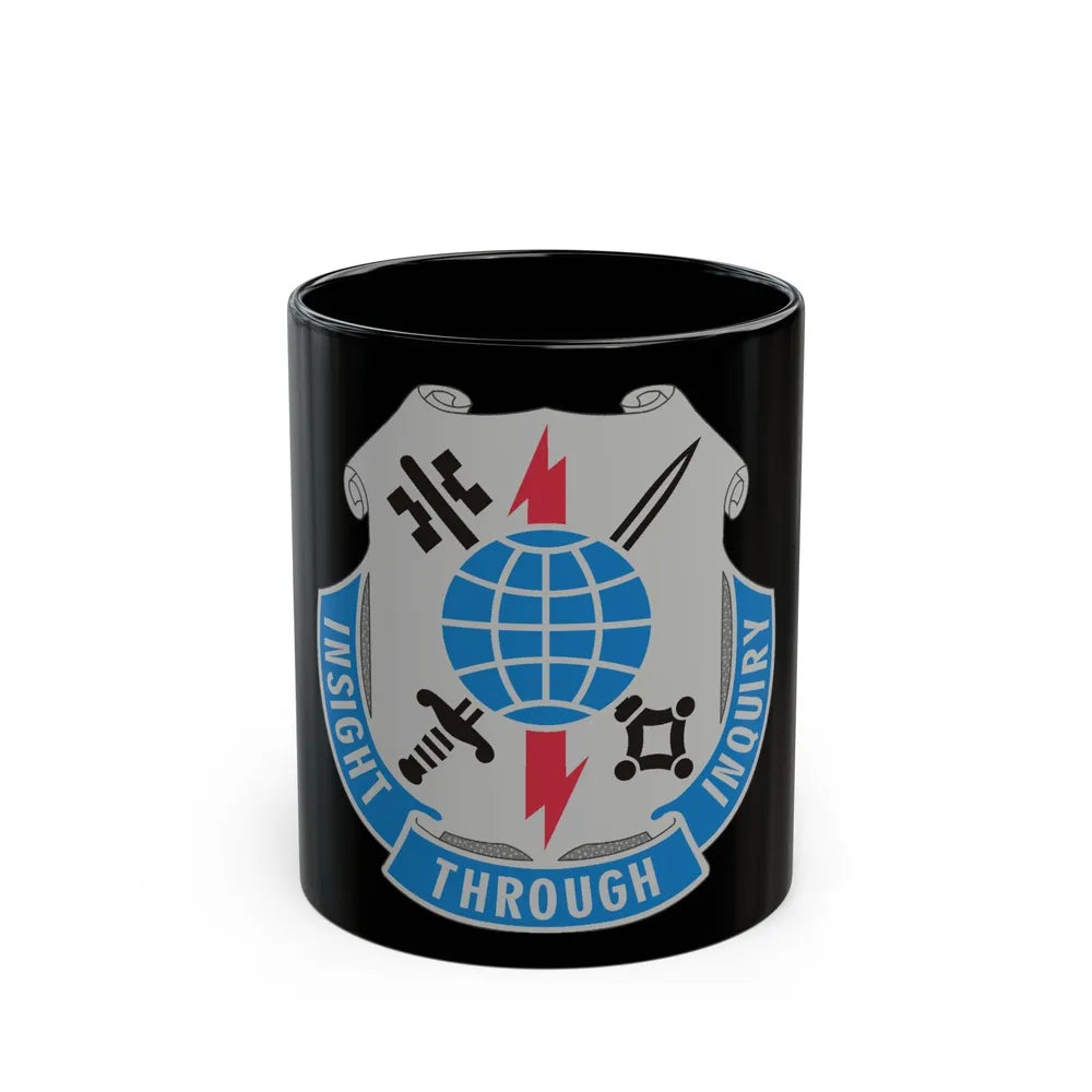 223 Military Intelligence Battalion (U.S. Army) Black Coffee Mug-11oz-Go Mug Yourself