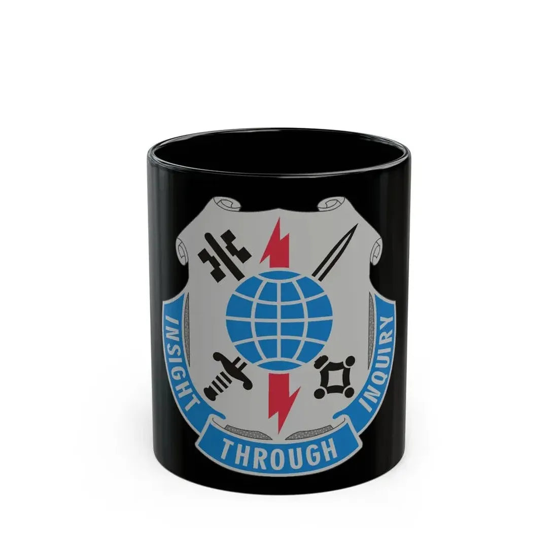 223 Military Intelligence Battalion (U.S. Army) Black Coffee Mug 11oz - Go Mug Yourself