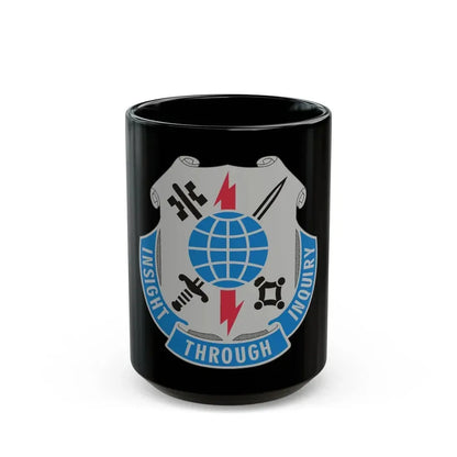 223 Military Intelligence Battalion (U.S. Army) Black Coffee Mug 15oz - Go Mug Yourself