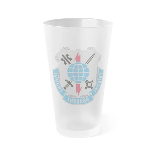223 Military Intelligence Battalion (U.S. Army) Frosted Pint Glass 16oz Default Title - Go Mug Yourself