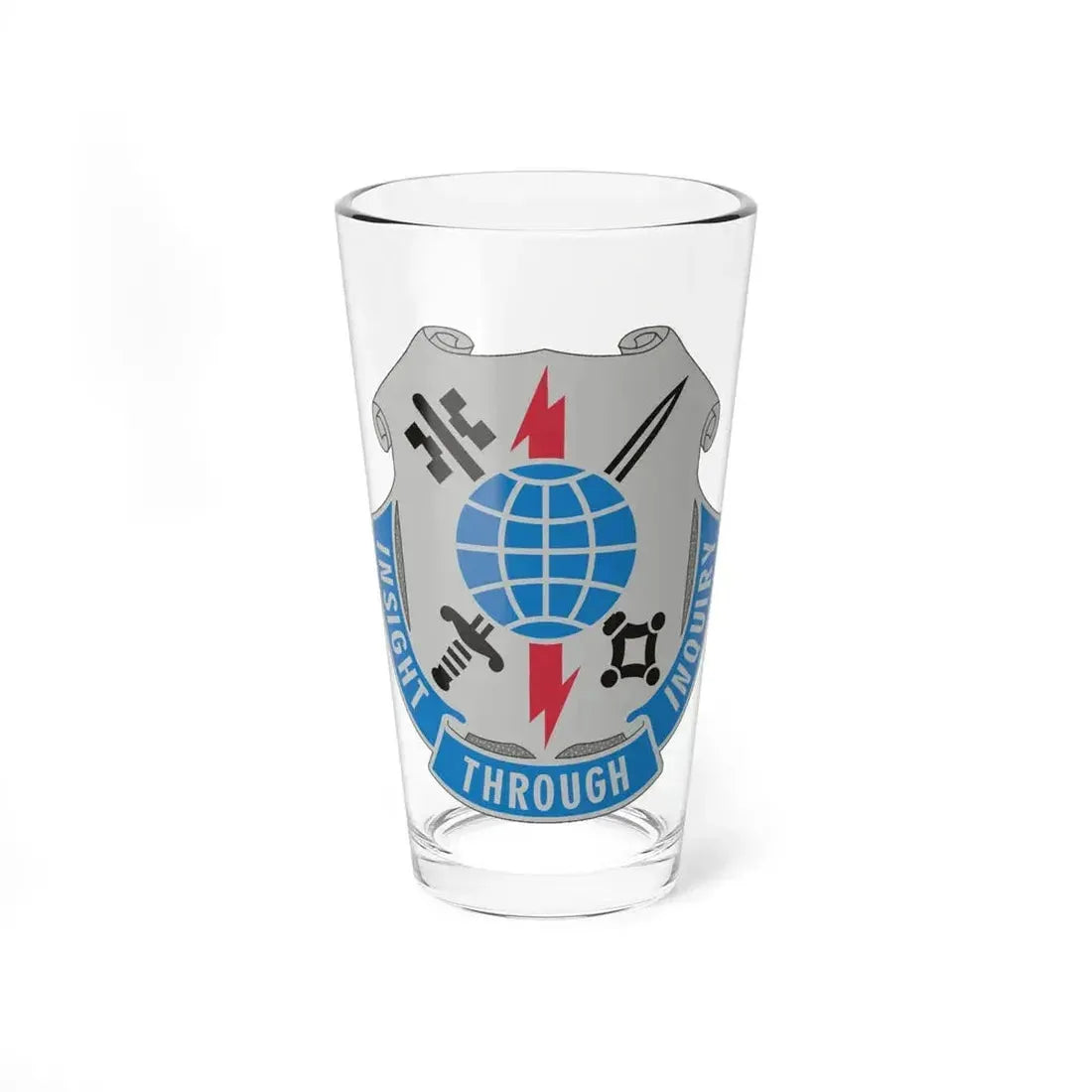 223 Military Intelligence Battalion (U.S. Army) Pint Glass 16oz 16oz - Go Mug Yourself