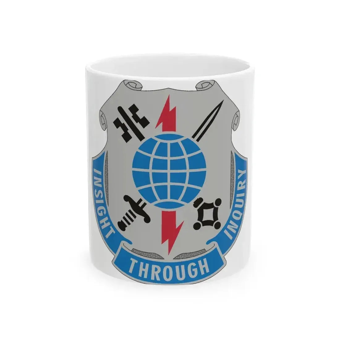 223 Military Intelligence Battalion (U.S. Army) White Coffee Mug 11oz - Go Mug Yourself