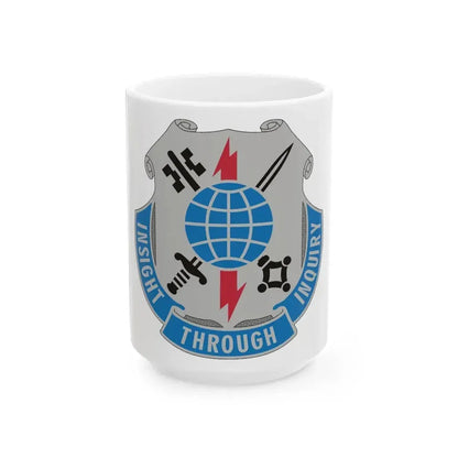 223 Military Intelligence Battalion (U.S. Army) White Coffee Mug 15oz - Go Mug Yourself