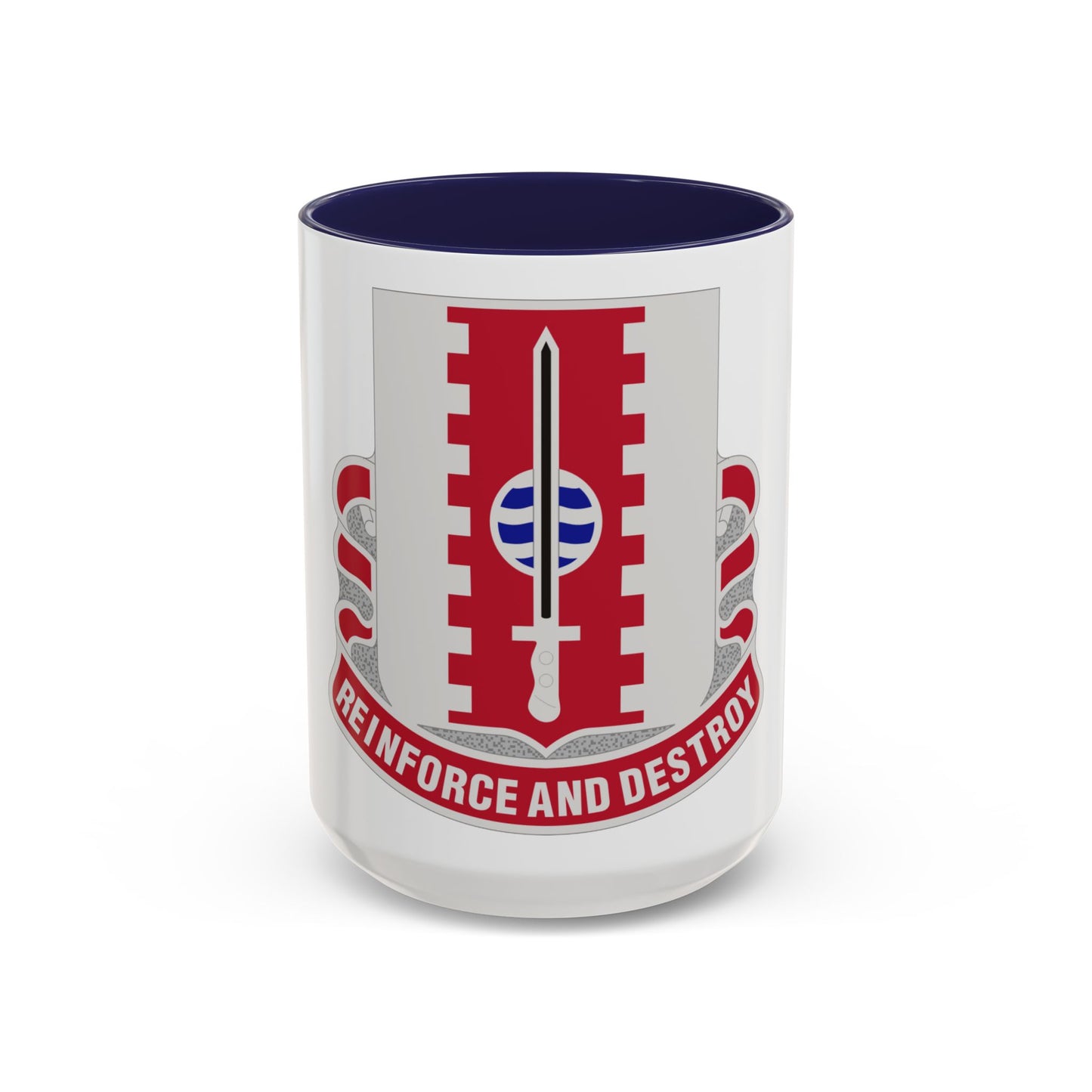 386 Engineer Battalion (U.S. Army) Accent Coffee Mug