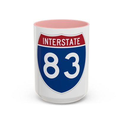 Interstate 83 (U.S. Highways) Accent Coffee Mug