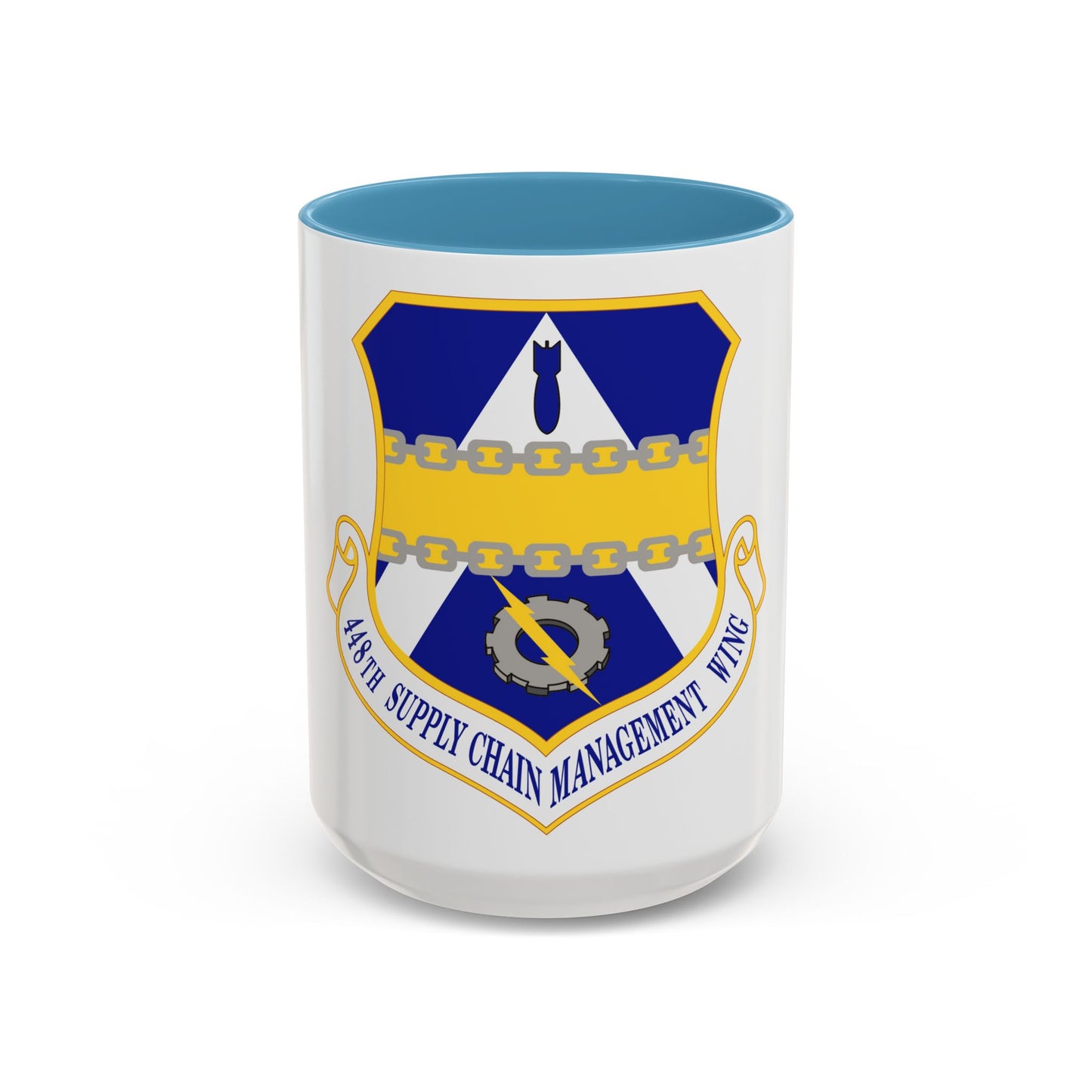 448th Supply Chain Managment Wing (U.S. Air Force) Accent Coffee Mug