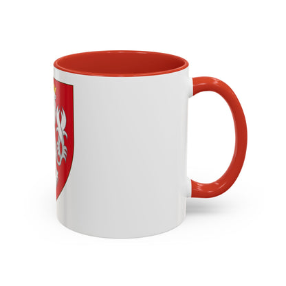 Coat of arms of the House of Luxembourg-Bohemia - Accent Coffee Mug