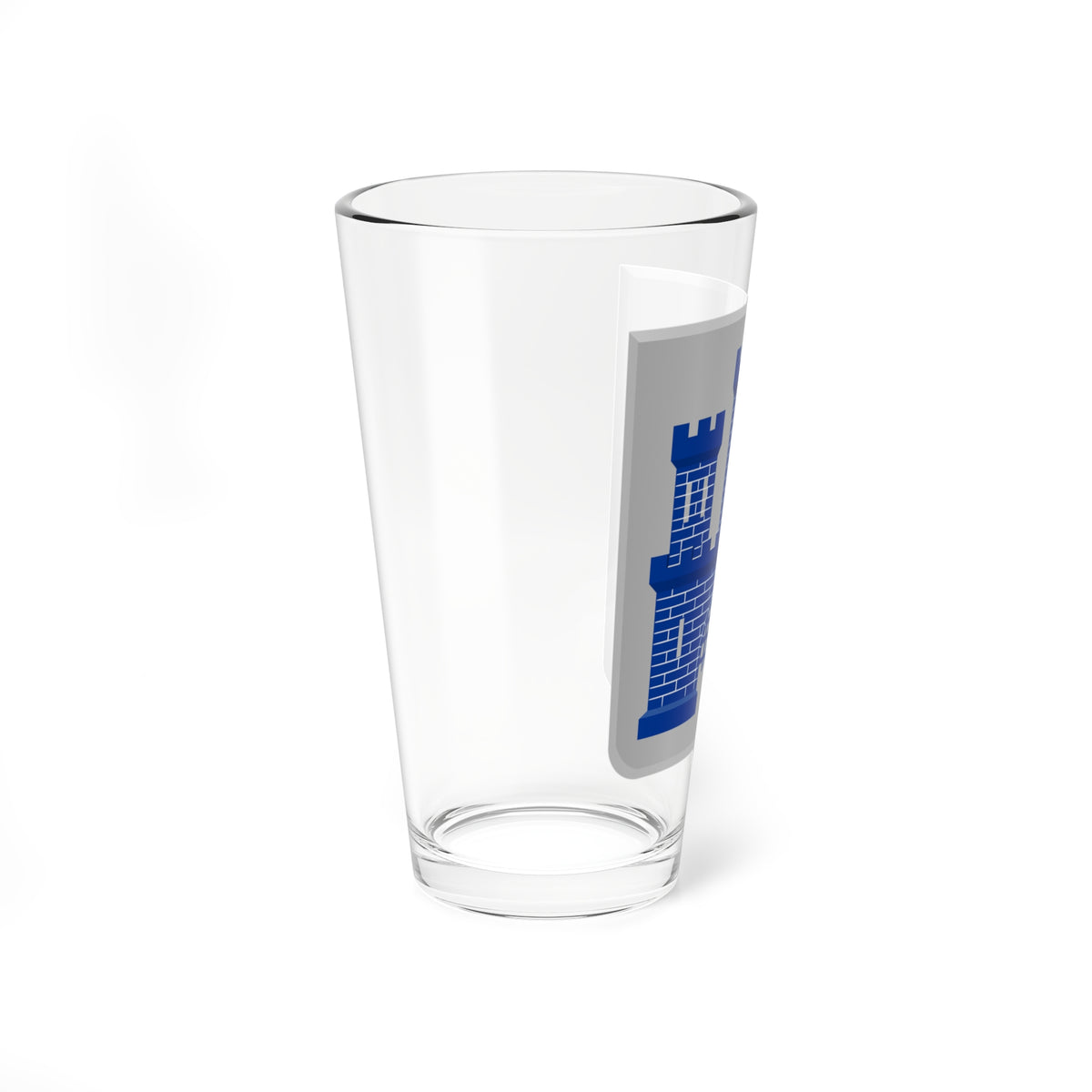 Flobecq wapen (Belgium) (Coat of Arms) Pint Glass 16oz
